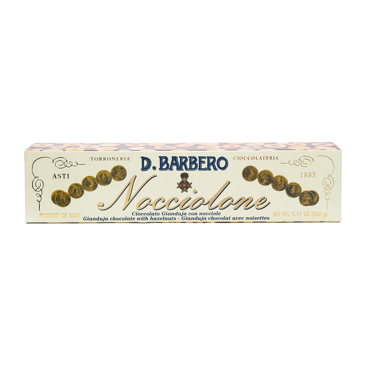 D.Barbero Nocciolone Gianduja Schokolade 260g