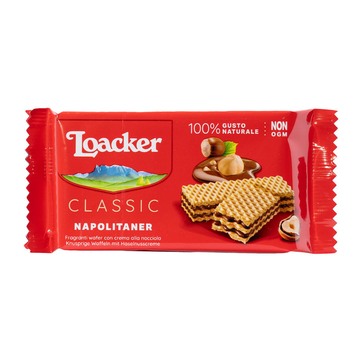 Classic Napolitaner von Loacker mit Haselnusscreme