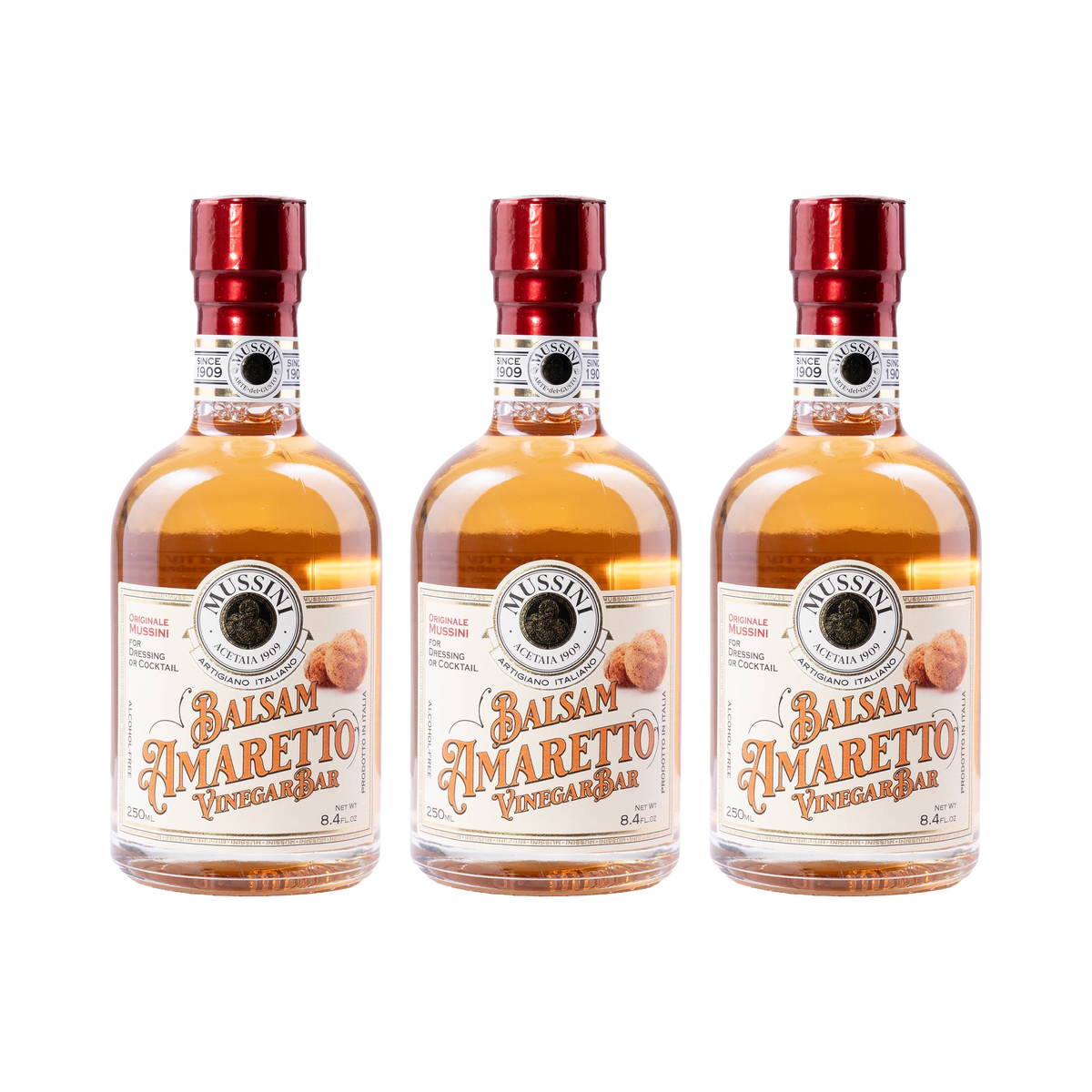 Balsam Amaretto – Vinegar Bar – 3× 250 ml