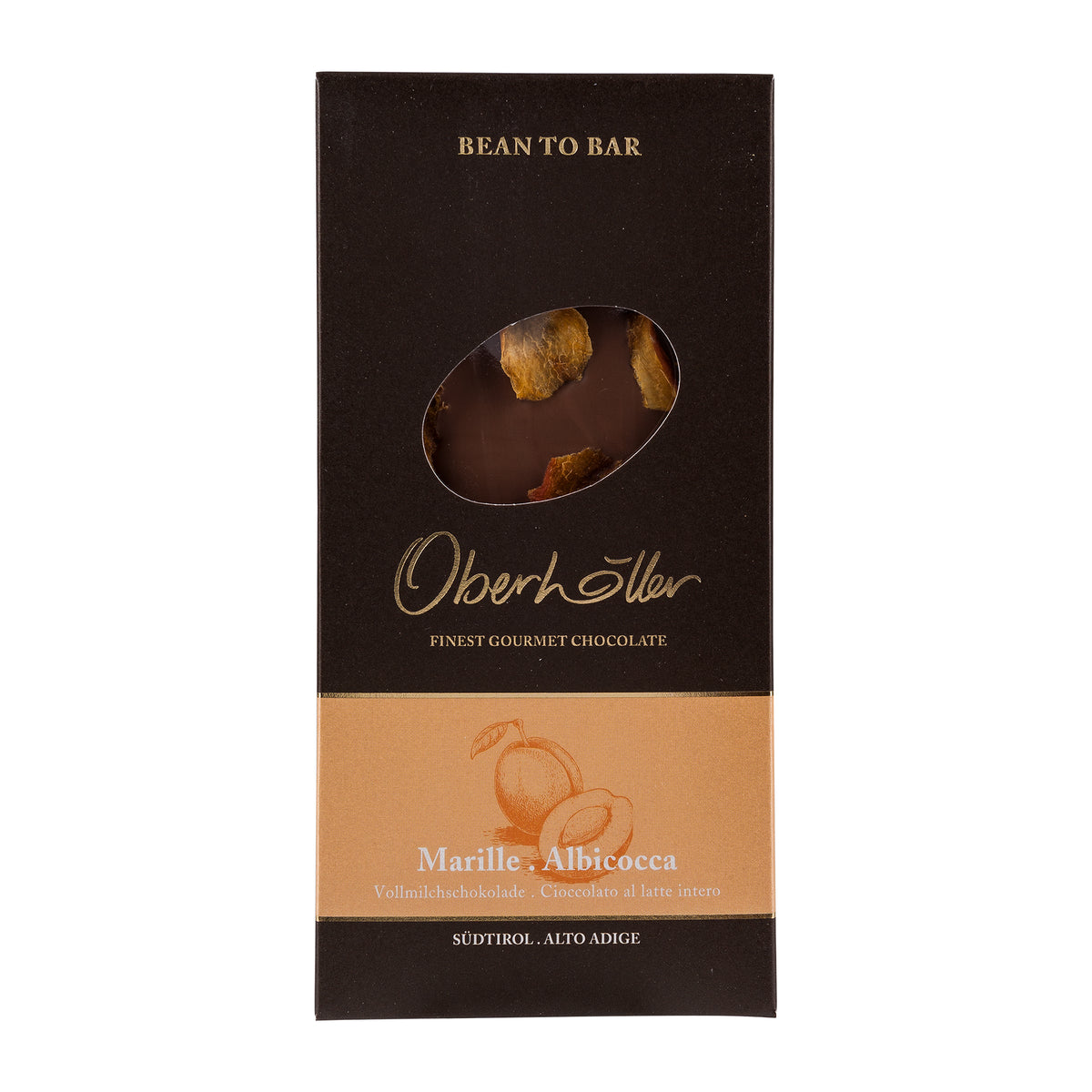 Oberhöller Vollmilch Schokolade Marille