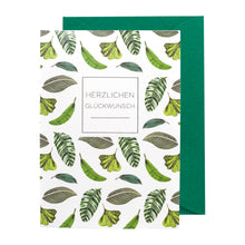 Greeting card Congratulations – Botanic Bliss