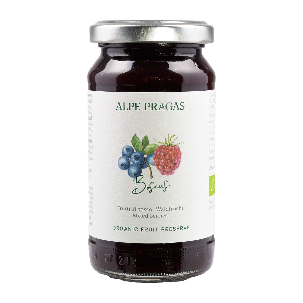 Alpe Pragas Bio Fruchtaufstrich Waldfrucht 220g