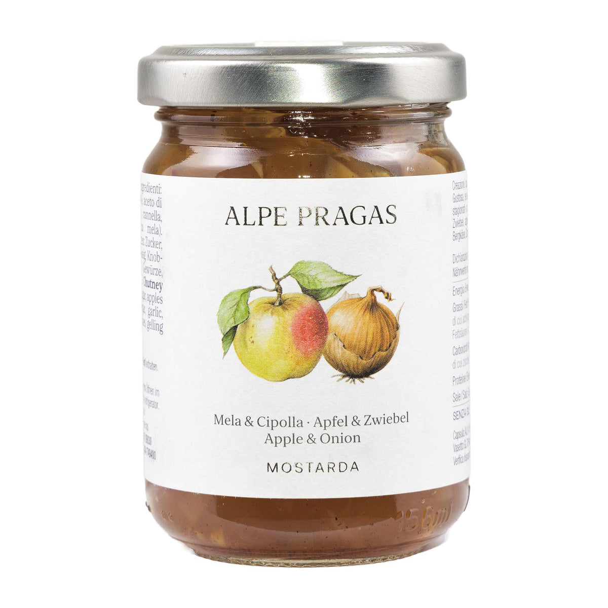 Alpe Pragas Chutney Mostarda Apfel & Zwiebel