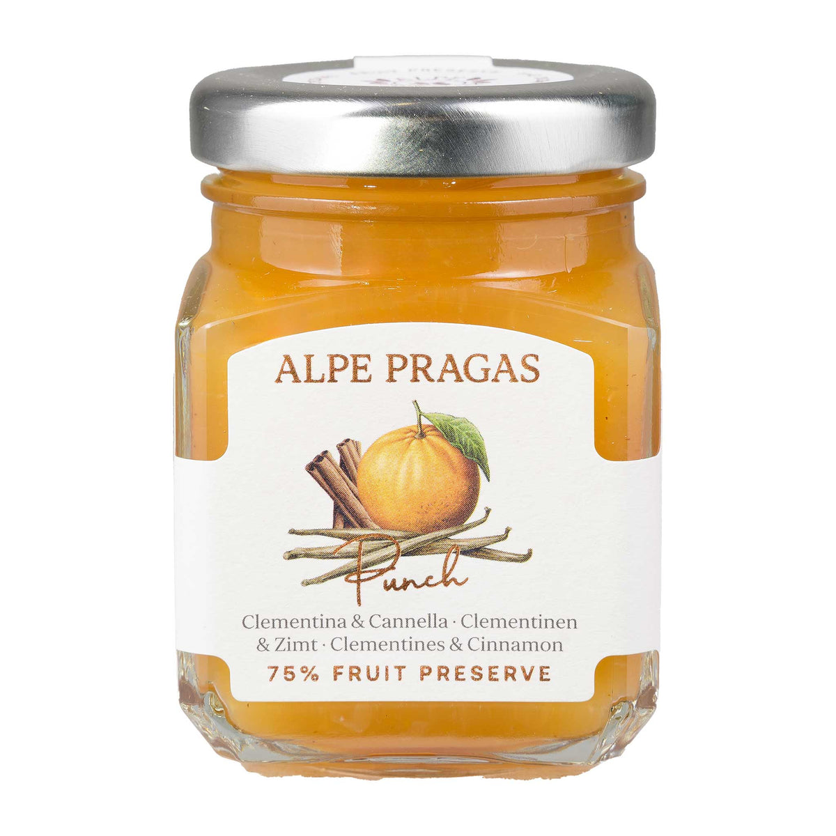 Alpe Pragas Fruchtaufstrich mit Punsch 110g
