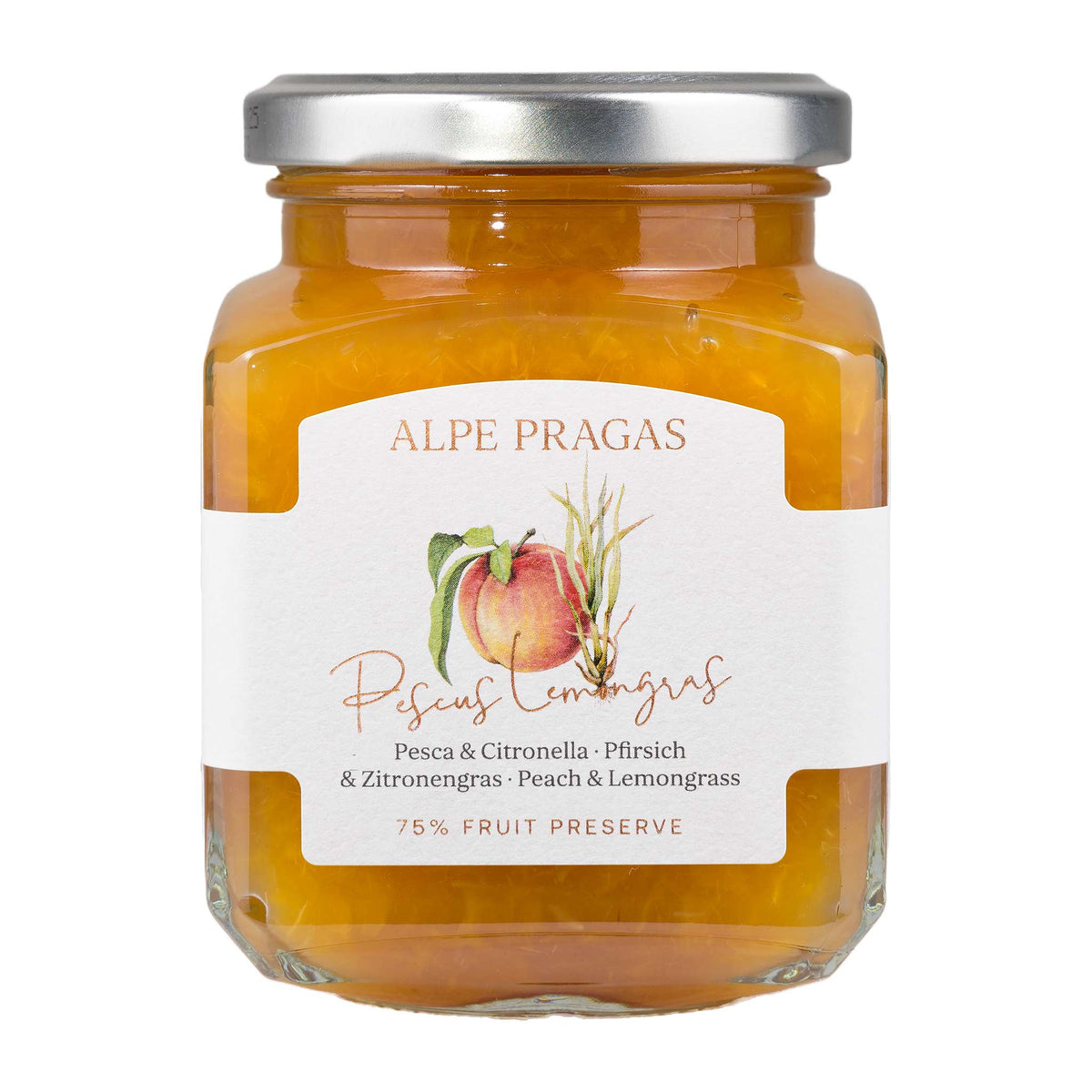Alpe Pragas Pfirsich Zitronengras 335g