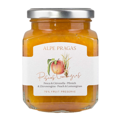 Peach Lemongrass Fruit Spread