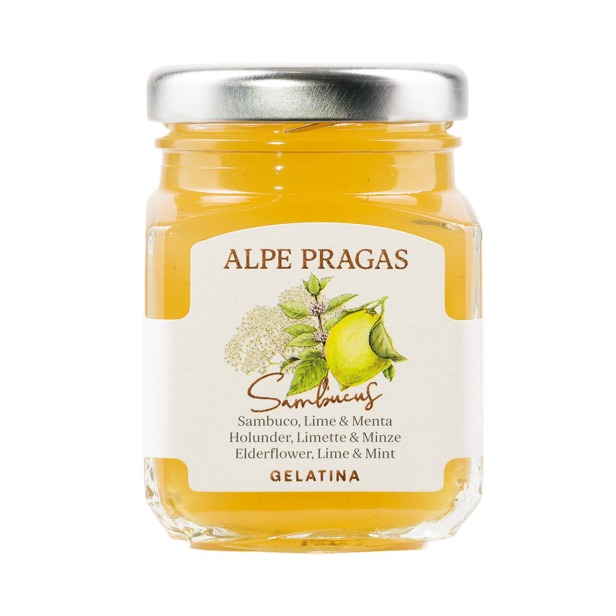 Alpe Pragas Sambucus Gelee mit Hugogeschmack 110g