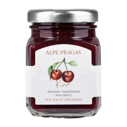 Alpe Pragas Sauerkirsche Fruchtaufstrich 110g