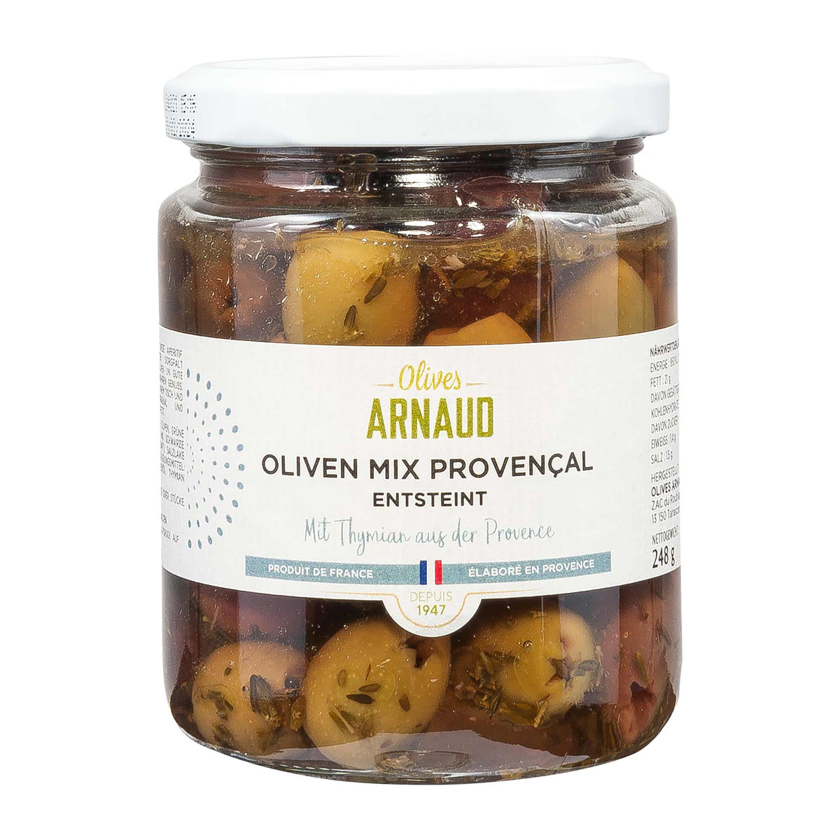 Arnaud Oliven Mix Provence entsteint