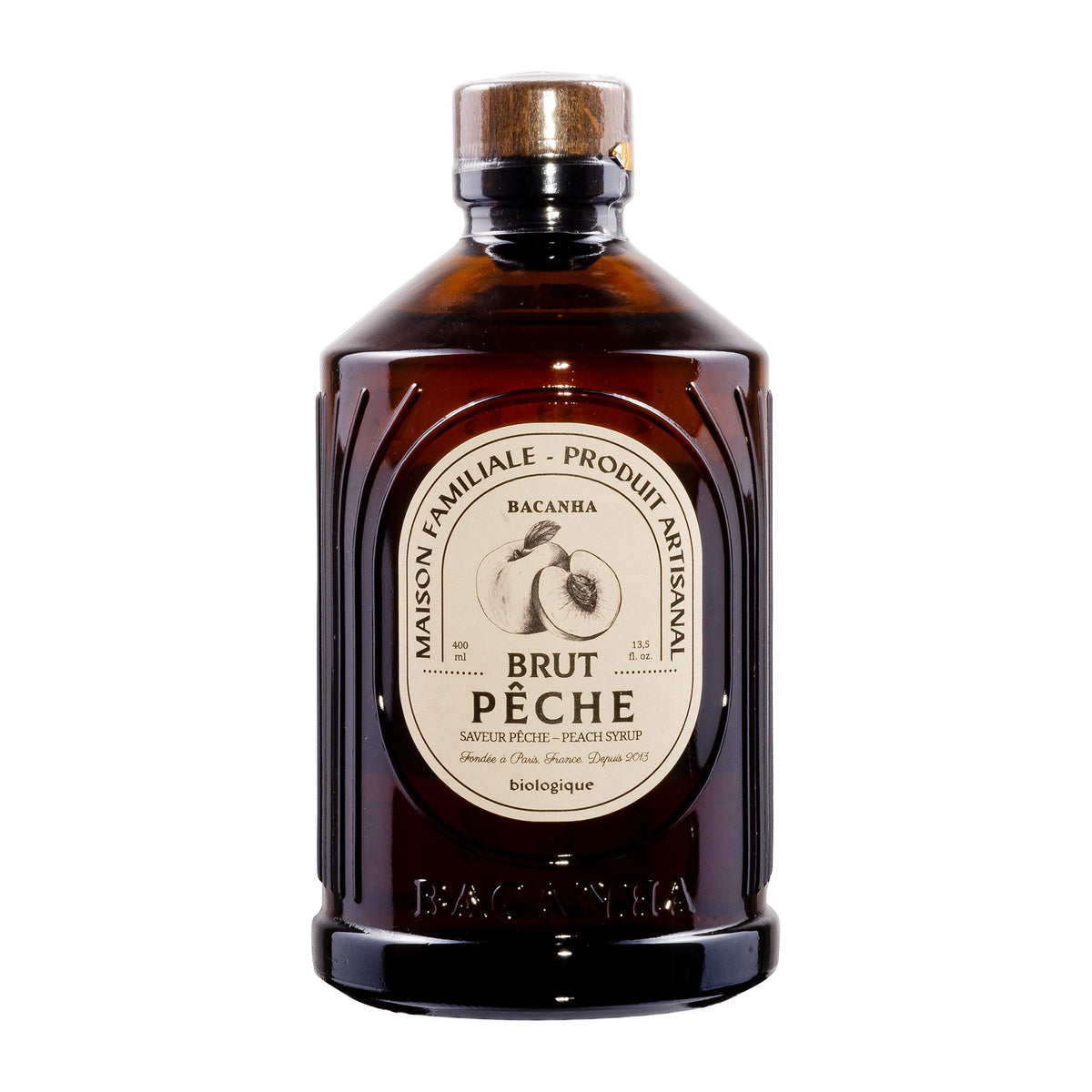Bacanha Bio Pfirsich Sirup