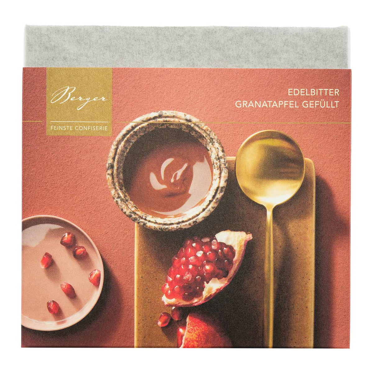 Edelbitter Granatapfel gefüllt von Berger Confiserie