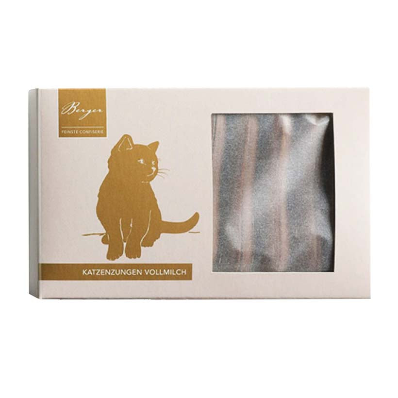 Bio Vollmilch Katzenzungen von Berger Confiserie