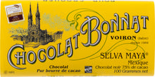 Bonnat Schokolade Selva Maya 75% Gold Gewinner 2016
