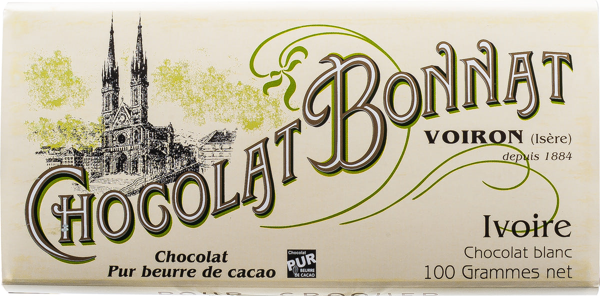 Bonnat weiße Schokolade Ivoire