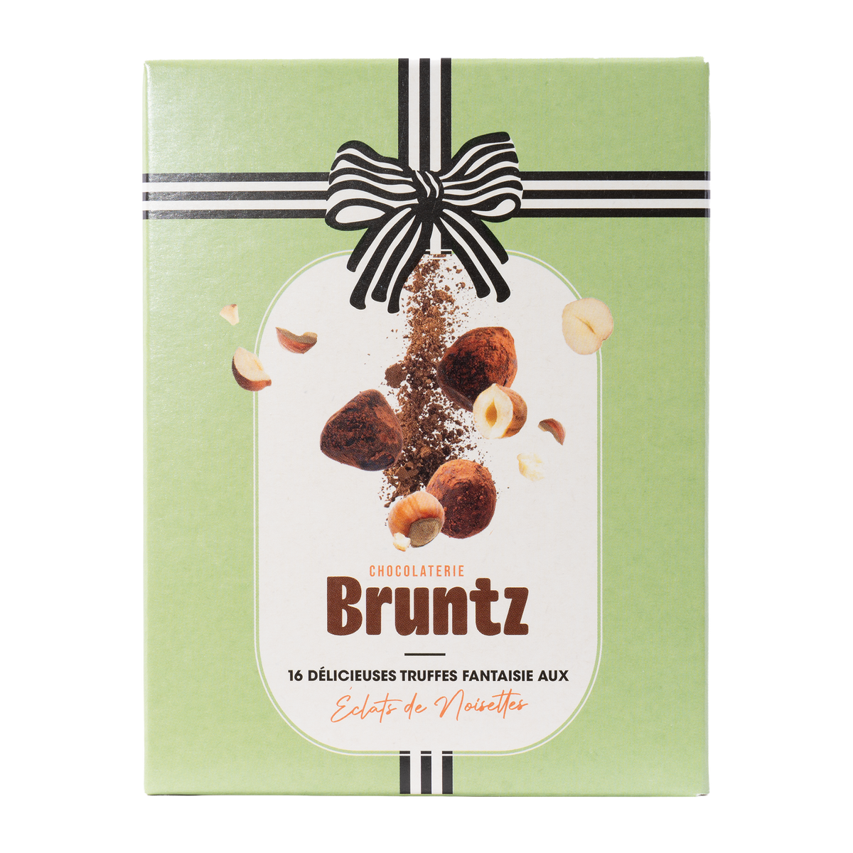Chocolaterie Bruntz Kakaokonfekt mit Haselnuss-Knusper 