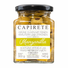 Capirete Manzanilla Oliven mit Zitrone