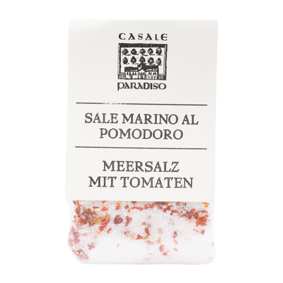Sea salt with tomatoes