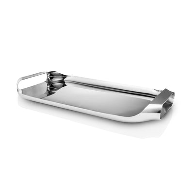 Serving Tray – 43x25 cm – Chrome / Stainless Steel
