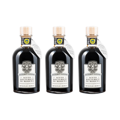 Aceto Balsamico di Modena IGP Silber – 3× 250 ml