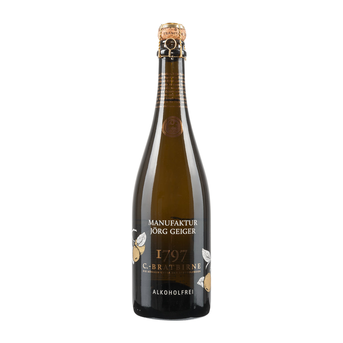 Jörg Geiger Champagner Bratbirne alkoholfrei
