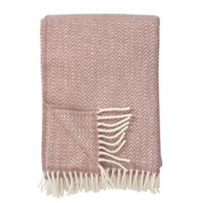 Wool Blanket Chevron – Nude
