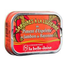 La belle iloise Sardinen á la Luzienne