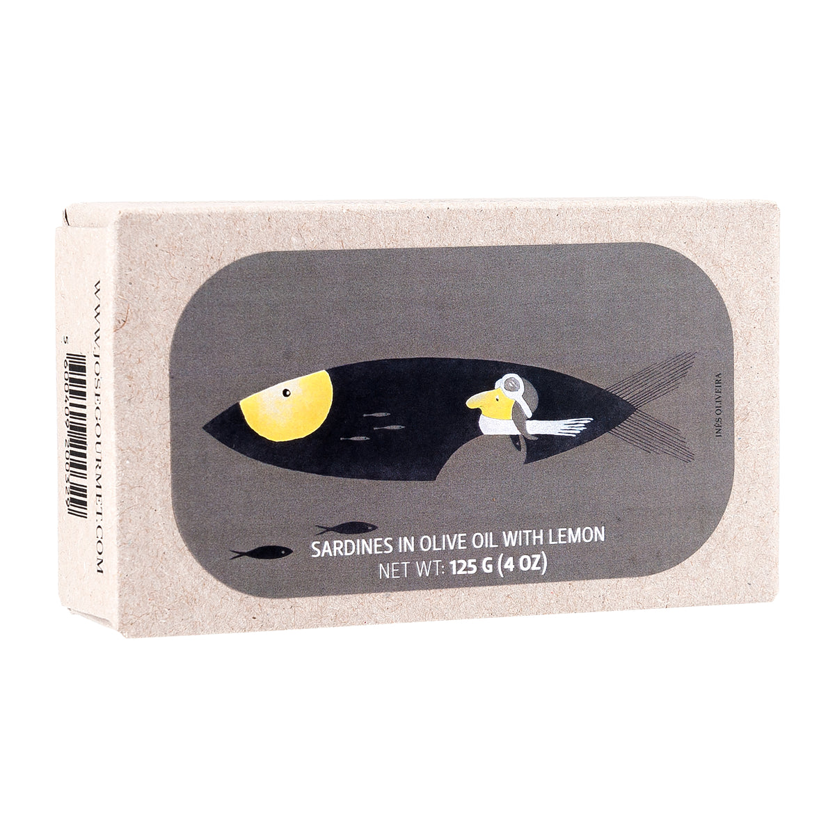 José Gourmet Sardinen mit Zitrone in Olivenöl 125g