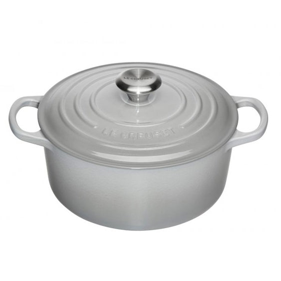 Le Creuset Bräter Signature 24cm Perlgrau