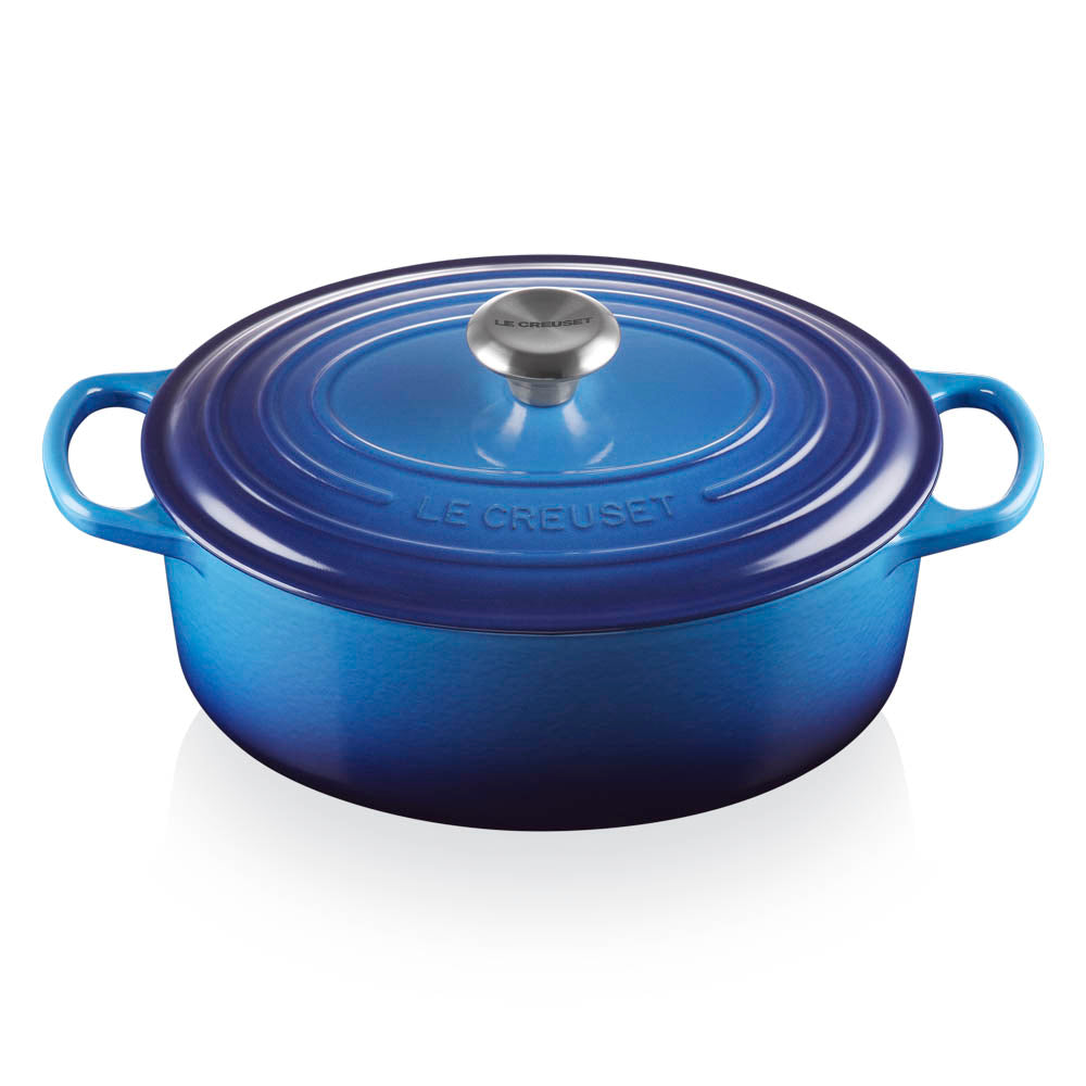 Le Creuset Bräter Oval 29cm Azure