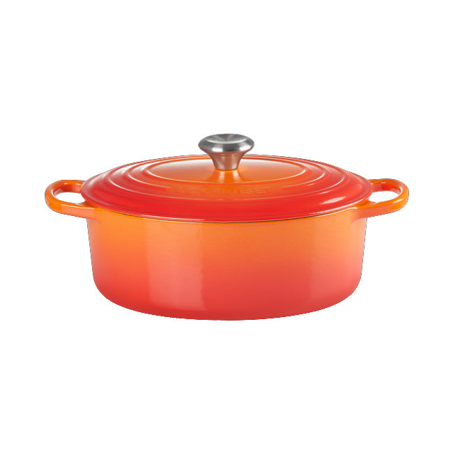 Le Creuset Bräter Oval 35cm Ofenrot