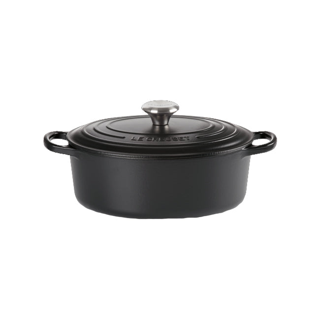 Le Creuset Bräter Oval 35cm Schwarz
