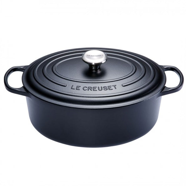 Le Creuset Bräter Oval 33cm Schwarz