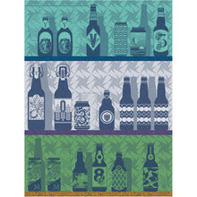 Le Jacquard Francais Geschirrtuch Bier blau