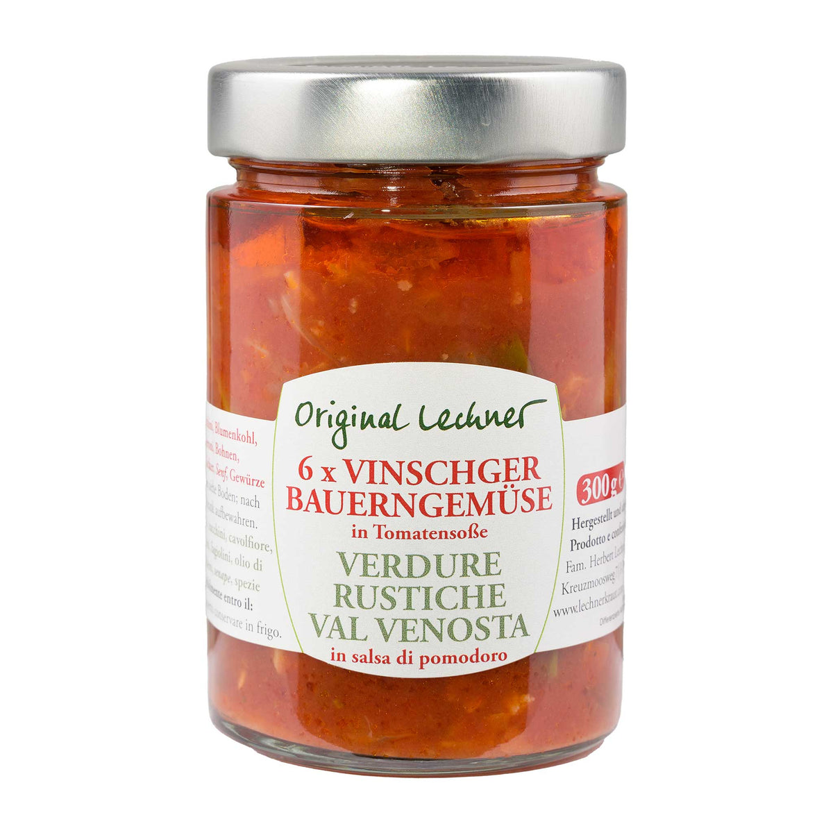Lechner Vinschger Bauerngemüse in Tomatensoße 300g