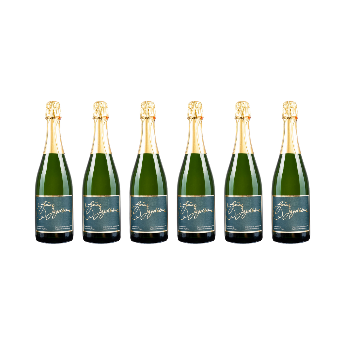 Birnenschaumwein Grüne Jagdbirne – 6× 750 ml