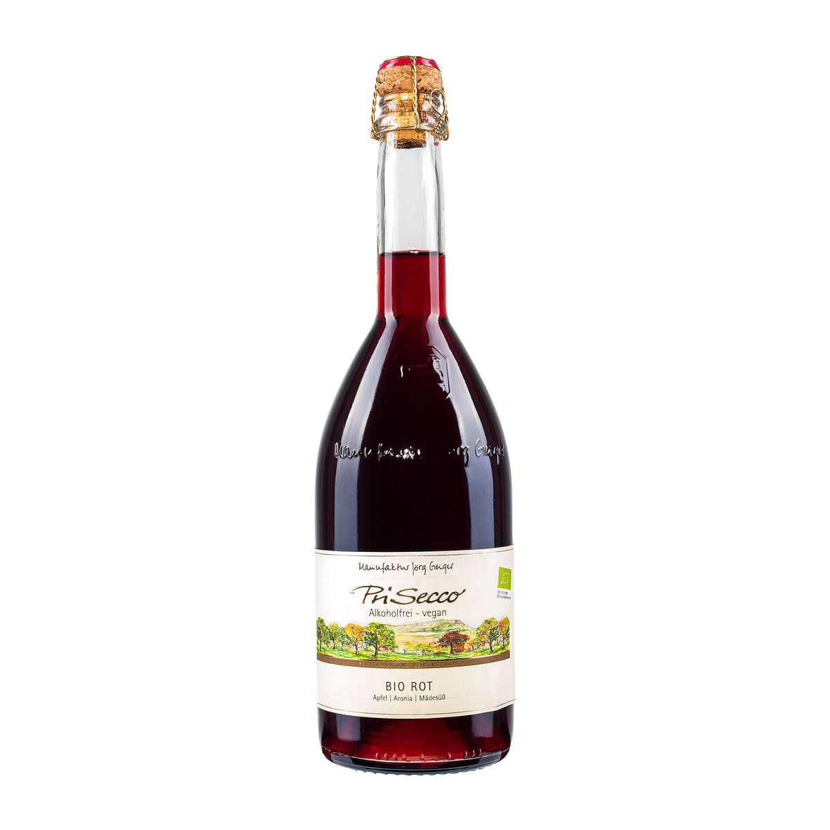 Manufaktur Jörg Geiger Prisecco Bio Rot alkoholfrei [BIO]