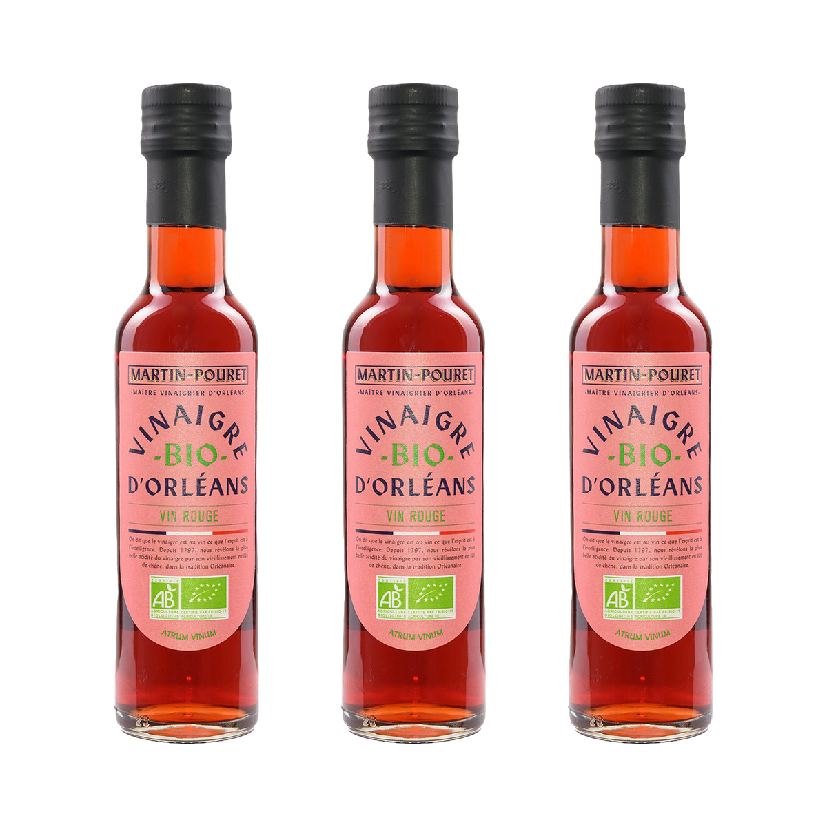 Bio Rotweinessig – 3× 250 ml