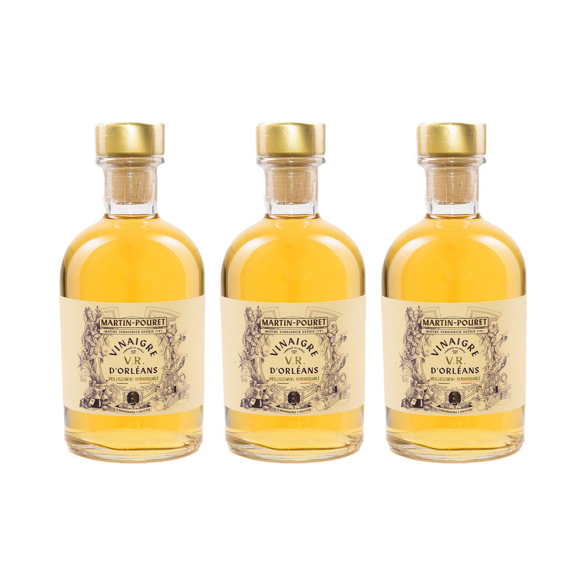 Weißweinessig – Orléans V.R. – 3× 250 ml