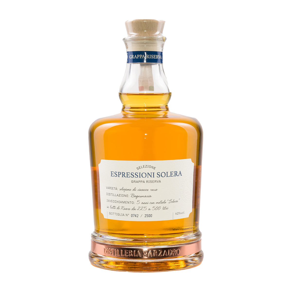 Marzadro Grappa Espressioni Solera