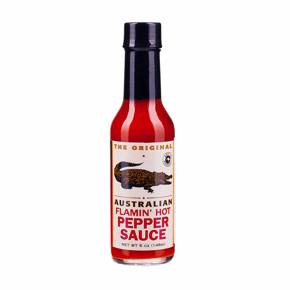 The Original Australian Flamin Hot Pepper Sauce 148ml