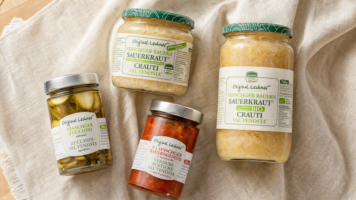 Original Lechner – Sauerkraut aus Südtirol