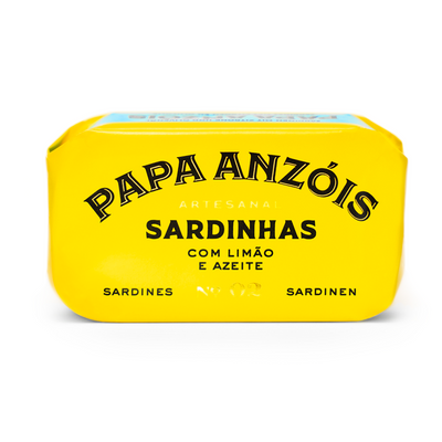 Sardinen mit Zitrone und Olivenöl