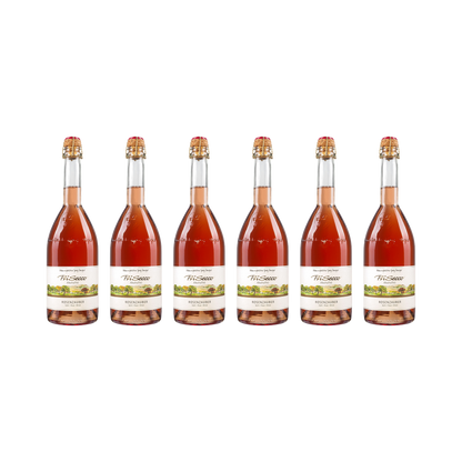 Prisecco – Rosenzauber – alkoholfrei – 6× 750 ml