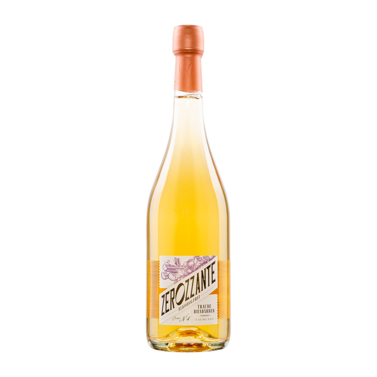 Zerozzante Cuvée No.4 Traube Rhabarber alkoholfrei