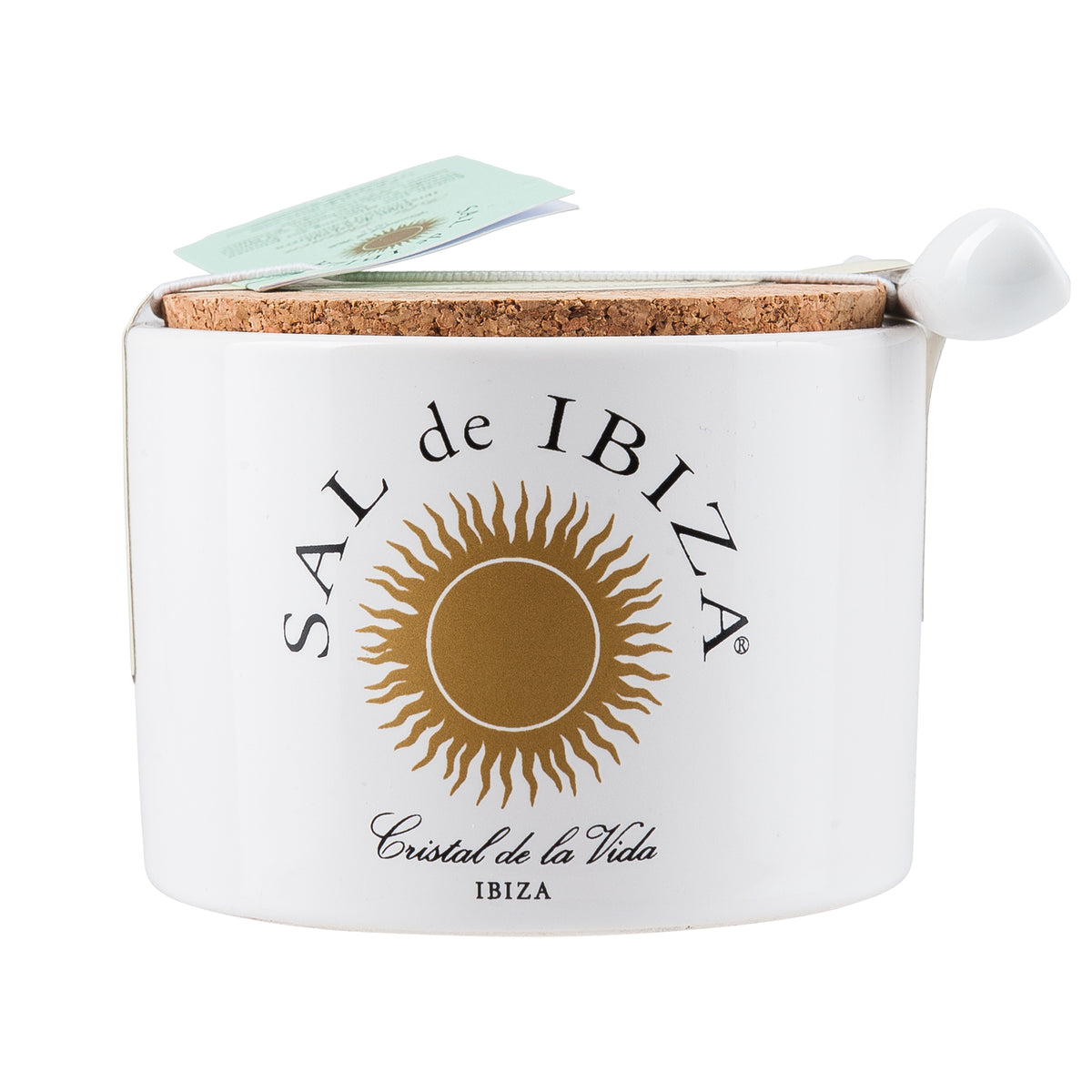 Sal de Ibiza Fleur de Sel Isla Blanca Keramiktopf