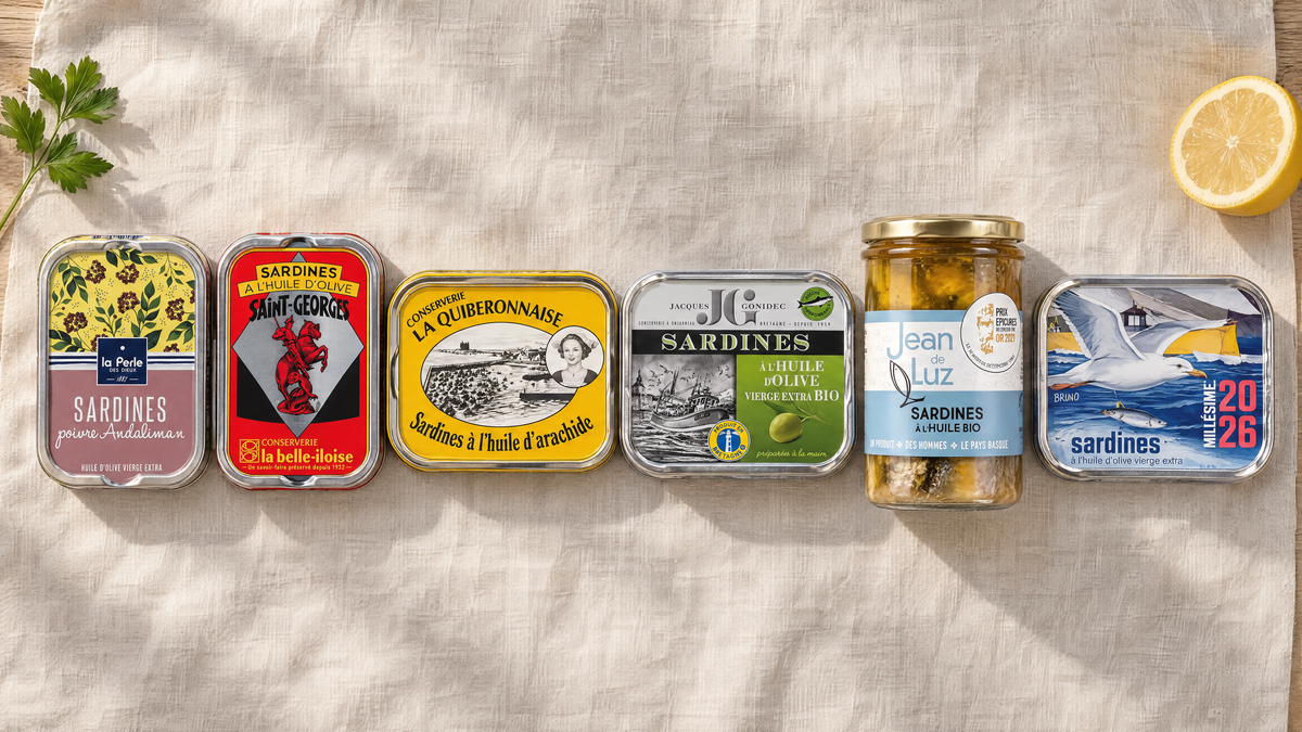 Sardinen aus Frankreich: Bretagne-Sardinen & Jahrgänge