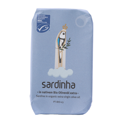 MSC sardines in organic extra virgin olive oil