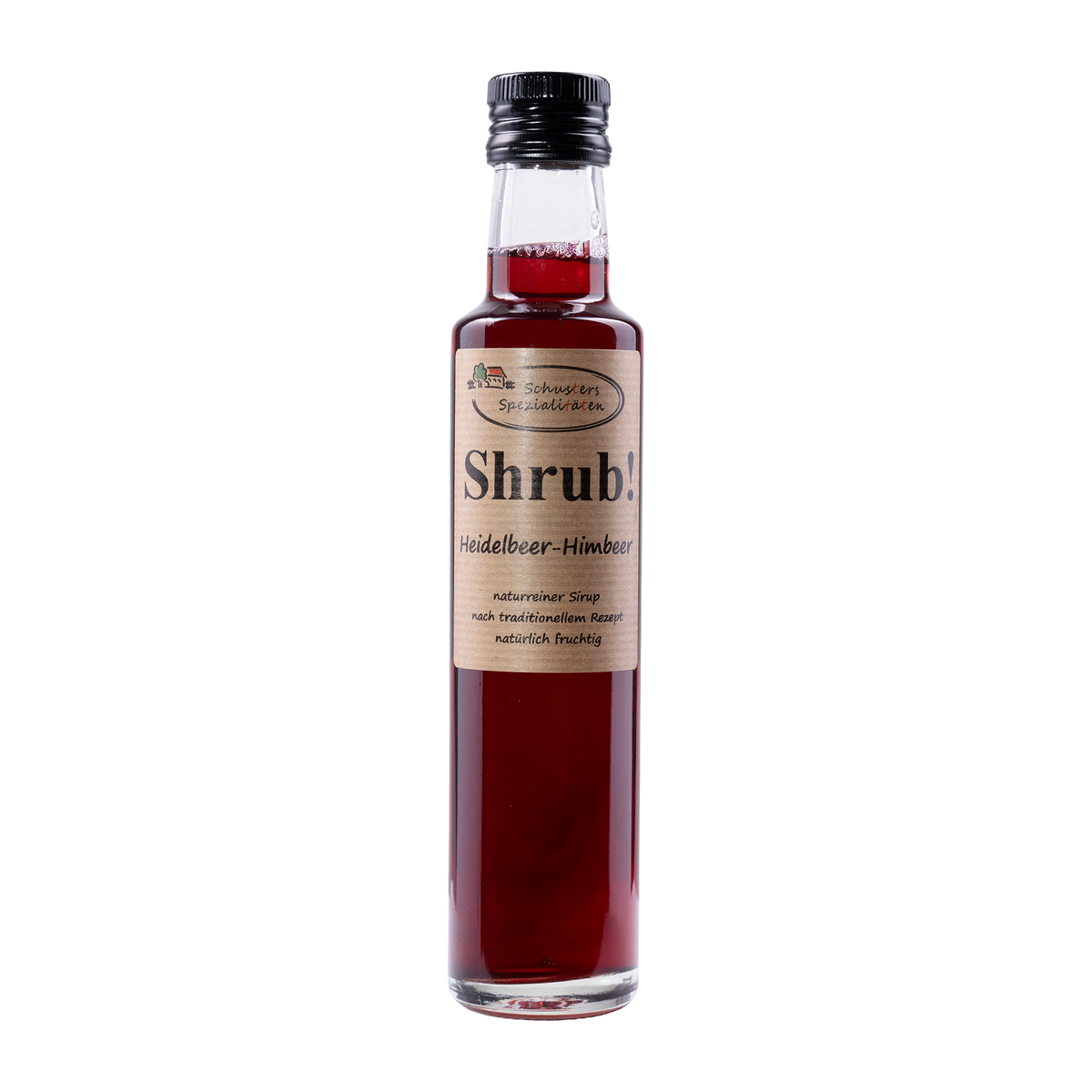 Shrub Heidelbeer-Himbeer Sirup