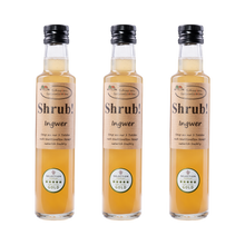 Shrub Ingwer Sirup – 3× 250 ml