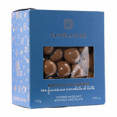 Haselnüsse in Milchschokolade